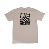 Woodward Groovy Checker Unisex Tee
