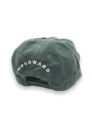 Peace Park Location Corduroy Snapback - Dark Green