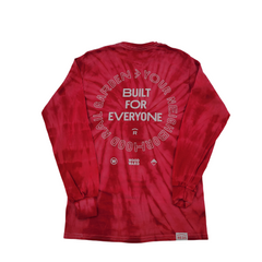 REDS Built For Everyone Tie Dye Long Sleeve T-Shirt