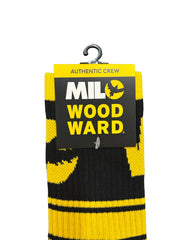 Milosport x Woodward Authentic Crew Socks