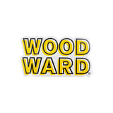Woodward Stacked Lines Sticker
