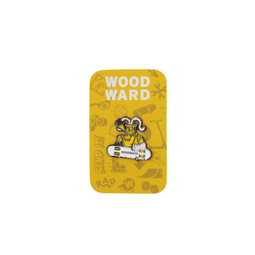 Woodward Enamel Skate Ram Pin