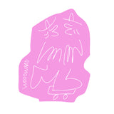 Gus Gus Skating Sticker