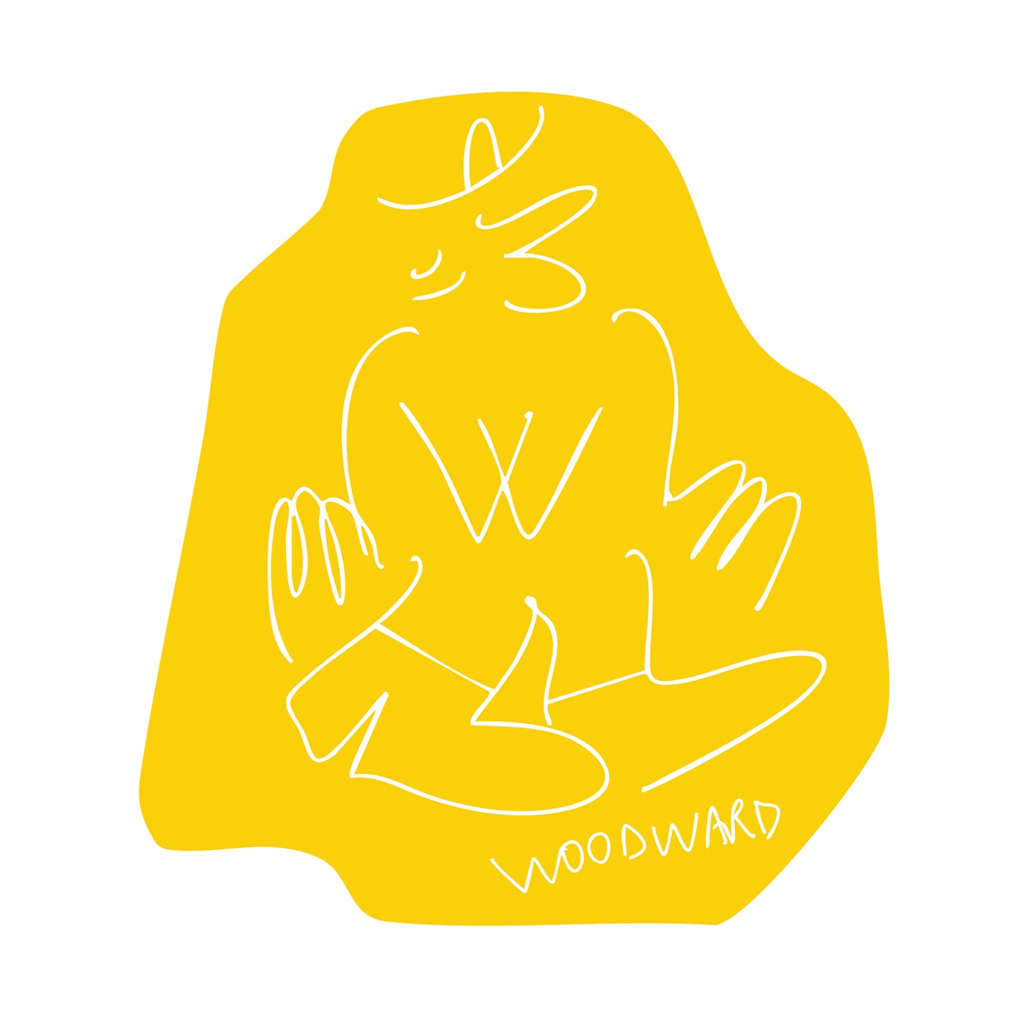 Woodward Gus Gus Sticker