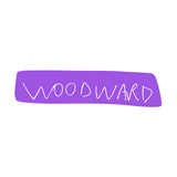 Woodward Sticker