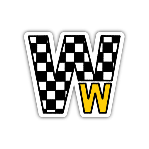 Checkers Icon Sticker