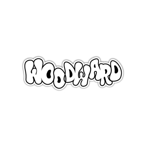Wavy Woodward Sticker