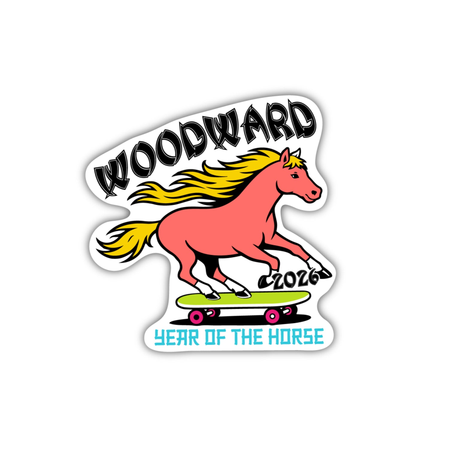 Year of the Horse Sticker
