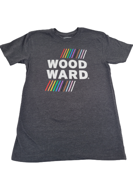 Woodward 2023 Pride Stacked Dark T-Shirt