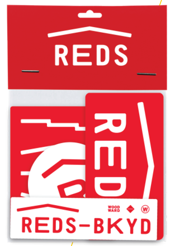 Marriott Reds Sticker REDS Sticker Pack – Shop Camp Woodward