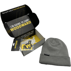 Grey Woodward Beanie Gift Box