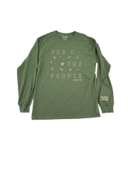 Peace Park For The People Long Sleeve Tee