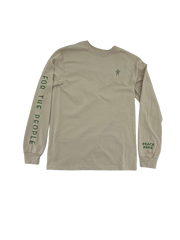 Peace Park Long Sleeve Tee - Sand