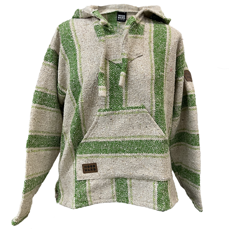Green baja hoodie sales