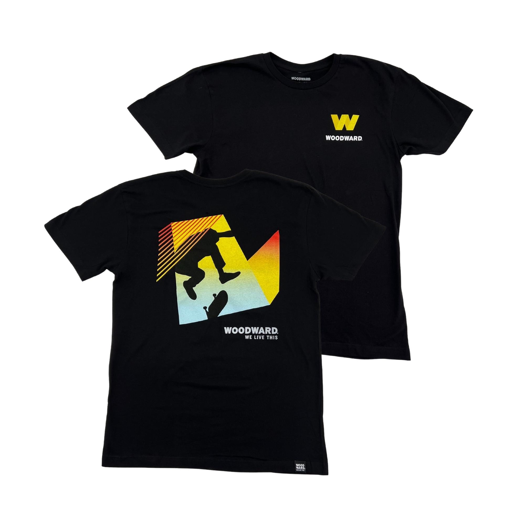 Woodward Skate T-Shirt Medium