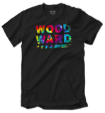 WOODWARD STACKED TIE DYE T-SHIRT